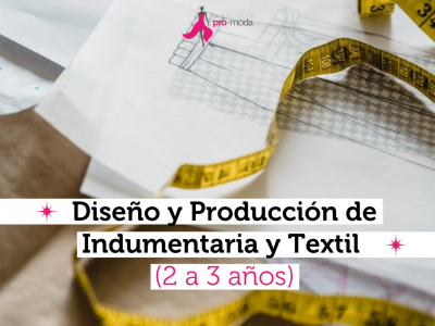 Diseño y producción de indumentaria y textil